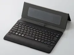 【新品・2営業日で発送】ELECOM エレコム Bluetoothキーボード／ケース一体型／無段階角度調整／マルチペアリング対応／汎用／ブラック(TK-CAP02BK)