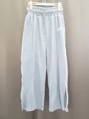 ◇ Θ Prince プリンス ロゴ刺繍 スウェット パンツ サイズS ブルー系 レディース E  【1508060010209】