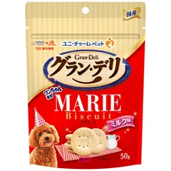 ユニ・チャーム グラン・デリ ワンちゃん専用マリービスケット ミルク味 50g 犬用おやつ （1点）