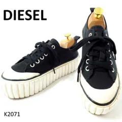 DIESEL　ディーゼル　フェイクファー　ミュール　スニーカー　ブラック　厚底 DIESELディーゼルフェイクファーミュールスニーカーブラック厚底