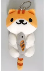 【中古】キーホルダー・マスコット(キャラクター) しろちゃとらさん(けりぐるみ/さんま) カバンに付けられるでっかいぬいぐるみVol.11 「ねこあつめ」