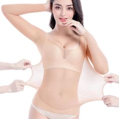 Chandeny Costume Underwear for Cosplay, Hula Dance, Competitions, and Recitals (Beige, Size M)