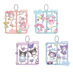 【新品】キーホルダー 【BOX】サンリオキャラクターズ ぷらっとこれくしょん マイメロディ・クロミMIX