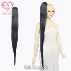 エアリー　ウィッグ　スマートバンス 100cm　ブルーイッシュブラック