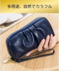 【即日発送】新作・高級牛革！大容量おしゃれクラッチバッグ
