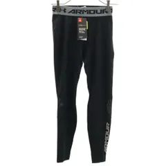 未使用 UNDER ARMOUR アンダーアーマー トレーニング フィットネス コンプレッションロング タイツ L ブラック レギンス メンズ 古着