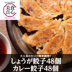 餃子 取り寄せ 冷凍餃子 お取り寄せグルメ ぎょうざ 冷凍 [美食点心ぎょうざ館] しょうが餃子&カレー餃子セット（16人前／96個）※北海道・沖縄・離島発送不可