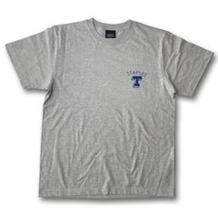 【TPL™️】“STAPLES T” 5.6oz S/S TEE グレー
