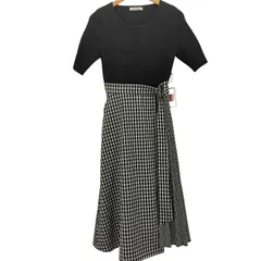 スナイデル snidel 19SS トレンチ ドッキング ニット ワンピース レディース JPN：0 