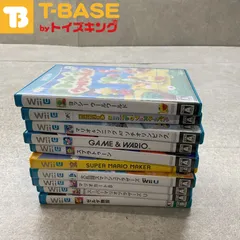 任天堂/Nintendo/ニンテンドー WiiU スプラトゥーンゼルダ無双 GAMEWARIO スーパーマリオメーカー マリオカート8 等 ソフト 10点セット