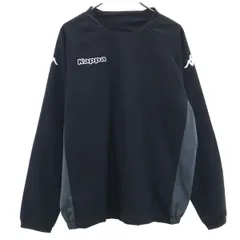 Kappa カッパ 長袖 カットソー O ブラック メンズ 古着のサムネイル