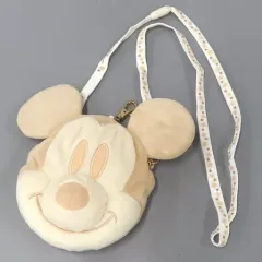 【中古】財布・パスケース ミッキーマウス ぬいぐるみパスケース(雪の結晶柄ストラップ) 「ディズニー・クリスマス2017」 東京ディズニーリゾート限定