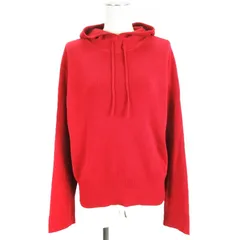マックスマーラ MAX MARA ニット パーカー 長袖 ウール レッド M 250603E ■GY99のサムネイル