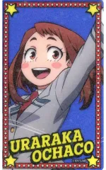 【中古】キャラカード 麗日お茶子(レア) 「僕のヒーローアカデミア 雄英高校オープンスクール トレーディングクリアカード(風船)」