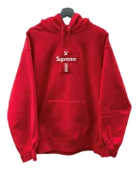 シュプリーム SUPREME 20AW Cross Box Logo Hooded Sweatshirt クロス ボックス ロゴ フーディ パーカー 赤 パーカ ロゴ レッド Lサイズ 104MT-1949