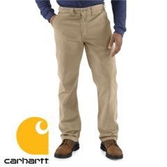 ワークパンツ 32×32 カーハート Carhartt 100095 Twill 5-Pocket Work Pants Relaxed Fit カーキ 1JPYG-02 USA ワークウェアブランド