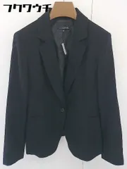 ◇ 22 OCTOBRE ヴァンドゥーオクトーブル 1B 長袖 テーラードジャケット サイズ44 ブラック レディース  【中古】 【1109090010704】