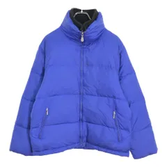 Eddie Bauer エディーバウアー EBTEK ダウンジャケット アウトドア ブルー(メンズ M)中古 古着 U4400