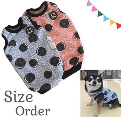 クッキータンク・ハンドメイド犬服 オーダーメイド 犬の洋服 ダックス チワワ プードル 柴犬