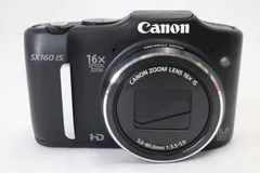 【極美品】Canon PowerShot SX160IS ブラック　ほぼ新品！ Amazon.com : Canon PowerShot SX160 is 16.0 MP Digital Camera