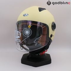 ZOLTAR イージーウェーブ3 スポーツジェット MATT IVORY　Sサイズ　EW0017　ジェットヘルメット