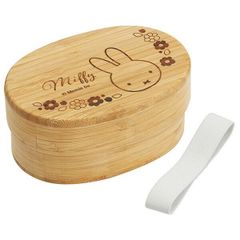 ミッフィー 竹製ランチボックス 400ml 弁当箱 和風 シンプル miffy スケーター