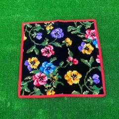 【未使用品】FEILER 花柄 タオルハンカチ 管理番号SB707