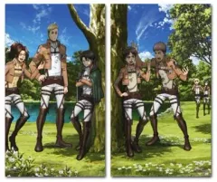 【中古】ポスター(アニメ) デラックスクリアポスター～戦士たちの休息～ 全2種セット 「進撃の巨人」 