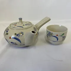 橘吉萩原司急須2個茶碗5個のセット茶器茶道具茶道未使用品
