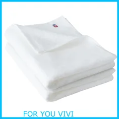 【人気商品】ブルーム 今治タオル ミニ バスタオル 2枚セット ベビーカラー ベビータオル 40×100cm ラージフェイスタオル 赤ちゃん 新生児 コットン100％ シャーリング生地 日本製 135g (ホワイト)