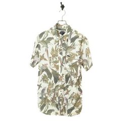 USED RVCA PRINTED SHIRT/M