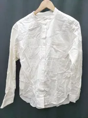 ◇ MUJI 無印良品 ムジルシ コットン 長袖 シャツ ブラウス サイズＬ ベージュ系 レディース P  【1407260019633】