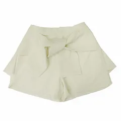 フレイアイディー FRAY I.D バックフリル ショート パンツ キュロット ショーツ ボトムス リボン FWFP152241 サイズ0 白 ホワイト レディース/1/BLM7のサムネイル