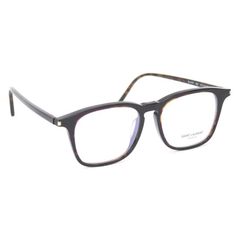 【SAINT LAURENT / サンローラン】メンズ レディース メガネフレーム(SL 147/F 002 DB HAVANA) ダークブラウン [新品]