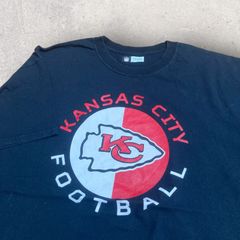 US古着 NFL Football アメフト フットボール Kansas City Chiefs チーフス Tシャツ XL ブラック