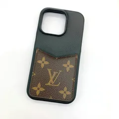 LOUIS VUITTON iPhone 14 Pro モノグラム LVロゴ レザー アイフォンケース スマホケース M81998 男女兼用 ルイヴィトン 雑貨 DF14029■
