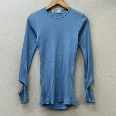 TOGA トーガ カットソー 長袖 TA81-JK035 Ribbed Shiny Telecom Pullover カットワーク リブ編みサーマル