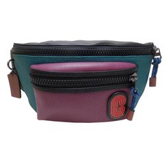 コーチ　ＣＯＡＣＨ　キャンバス/レザー　ボディバッグ/ウエストバッグ　８９９０７　マルチカラー　新品同様