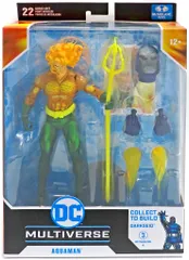 【中古】フィギュア アクアマン 「ジャスティスリーグ」 DCマルチバース #310 7インチ・アクションフィギュア