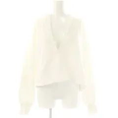 ウィムガゼット Whim Gazette スウェットVネックプルオーバー 長袖 F オフホワイト /DO ■OS