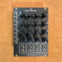 AI Synthesis: AI018 Stereo Matrix Mixer (Black Panel)
