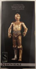 SIDESHOW SIXTH SCALE 걸즈 & 팬처 극장판 C-3PO / SIDESHOW EXCLUSIVE 12 인치