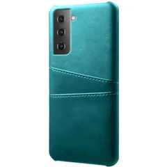 Galaxy S21 ケース SC-51B SCG09 ギャラクシーs21 カード収納 レザー スマート ケース 【Color】 ピーコックグリーン