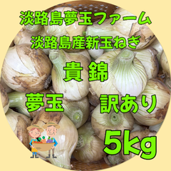 淡路島産新玉ねぎ 5kg 訳あり 貴錦 固定種 希少 極早生 高糖度 夢玉 農家直送 希少