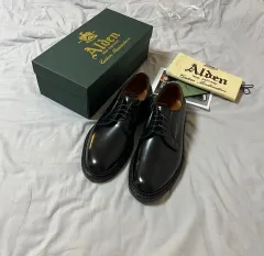 ALDEN オールデン 9901 コードバン ブラック27cm 早い者勝ちです❗️ ALDEN オールデン 9901 コードバン プレーントゥ レザー