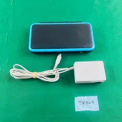 ∞New ニンテンドー 2DS LL ブラック×ターコイズ ゲーム機 本体 充電アダプター付き ニューニンテンドー ニンテンドー Nintendo 任天堂 携帯用ゲーム機