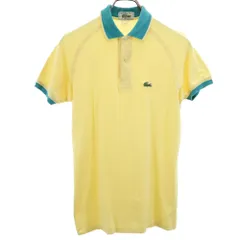 ラコステ 半袖 ポロシャツ イエロー LACOSTE BY IZOD メンズ