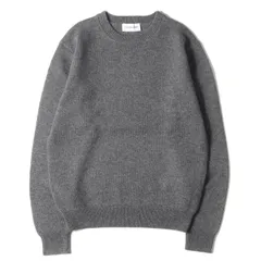 LITHIUM HOMME リチウムオム ニット サイズ:44 現行モデル CARIAGGI カシミヤ ウール クルーネック ニット セーター 7GG CARIAGGI CASHMERE CREW-NECK KNIT トップス グレー【メンズ】のサムネイル