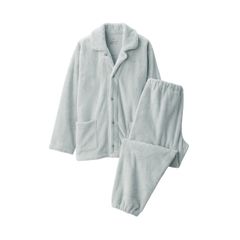 【新品・上下セット】無印良品 MUJI 着る毛布 紳士 メンズ 静電気が起きにくい パジャマ グレー