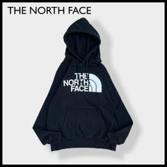 THE NORTH FACE】ロゴ プリント プルオーバー パーカー 黒 古着 - 古着